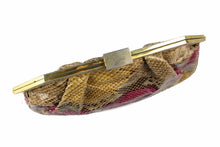 FINESSE La MODEL python snake handbag