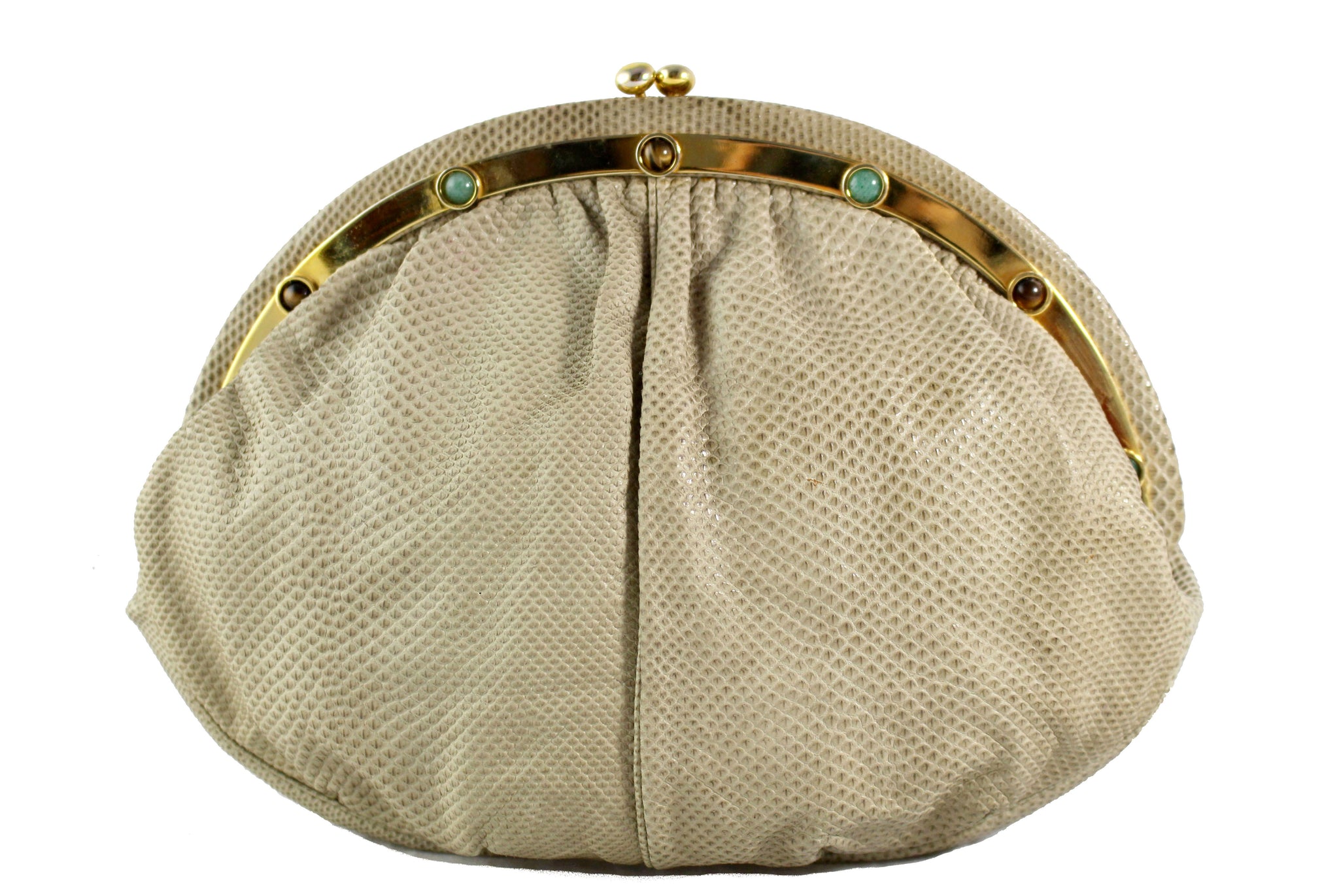 Leiber Bags Judith Leiber Vintage Clutch Eggplant
