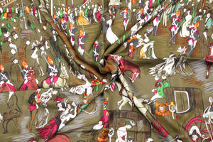 HERMÈS scarf “Soirée de Gala” by Jean-Louis Clerc