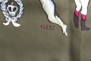 HERMÈS scarf “Soirée de Gala” by Jean-Louis Clerc